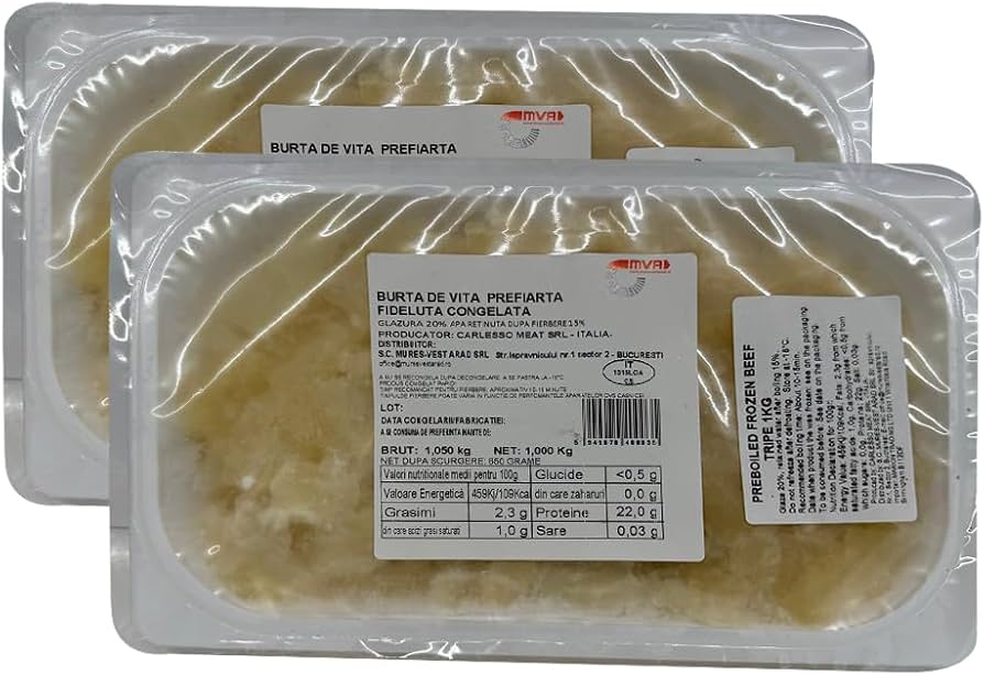 Frozen beef tripe 1kg