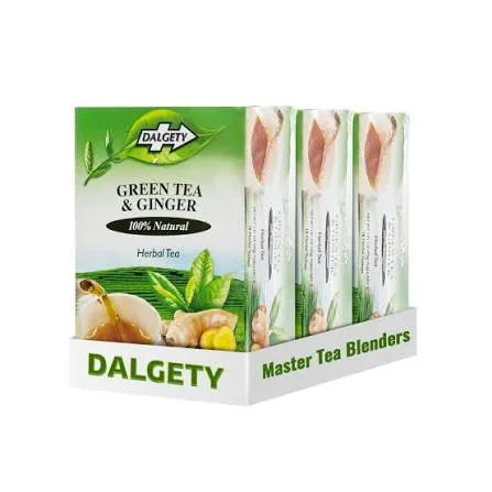 Dalgety green & ginger tea 40g