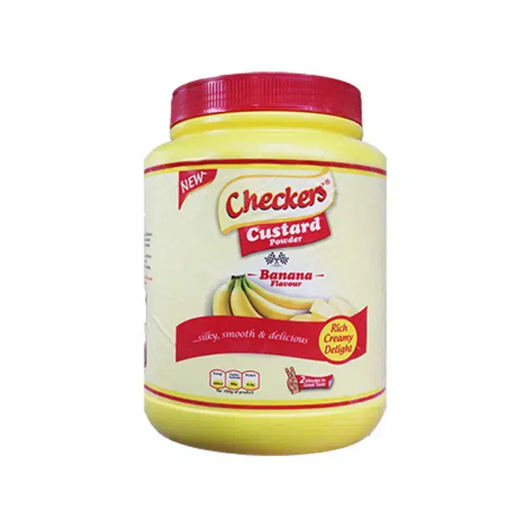 Checkers custard banana flavour 2kg