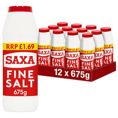 Saxa Table salt 675g